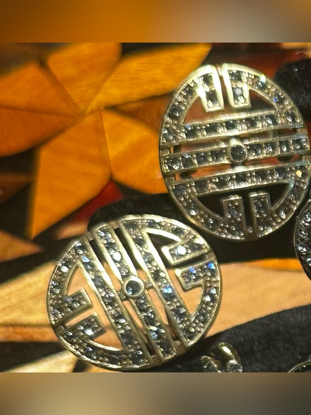 Heidi Daus Round pierced Earrings